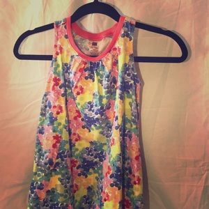 Tea collection girls size 7 rainbow dress